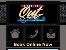 Tablet Screenshot of cutitouthairdesign.com.au
